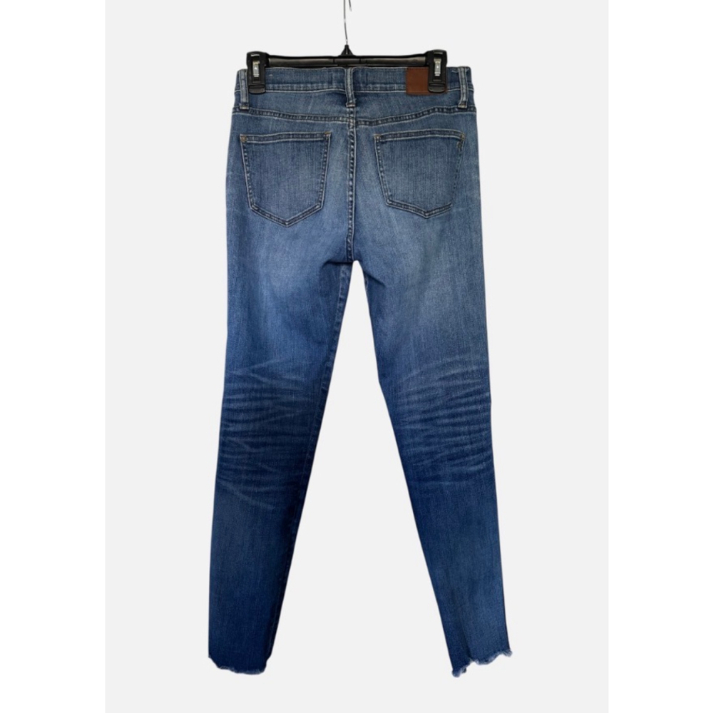 Women's Madewell Blue 9" High-Rise Skinny Jeans Size 27 - Picture 3 of 12